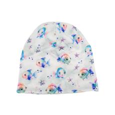 Wendebeanie bunte Fische